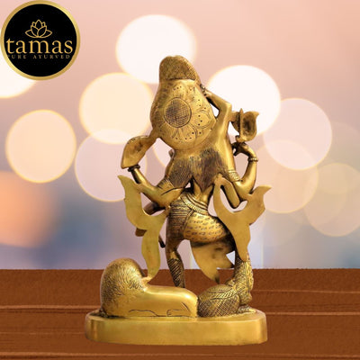 Tamas Brass Ardhanarishwara Statue (17 Inches)