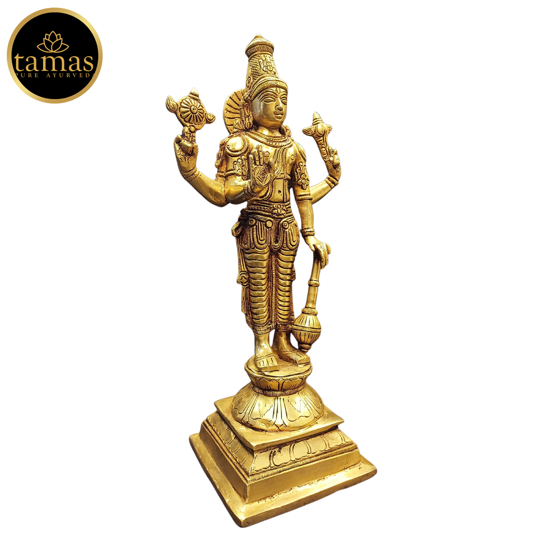 Brass Vishnu Ji Statue
