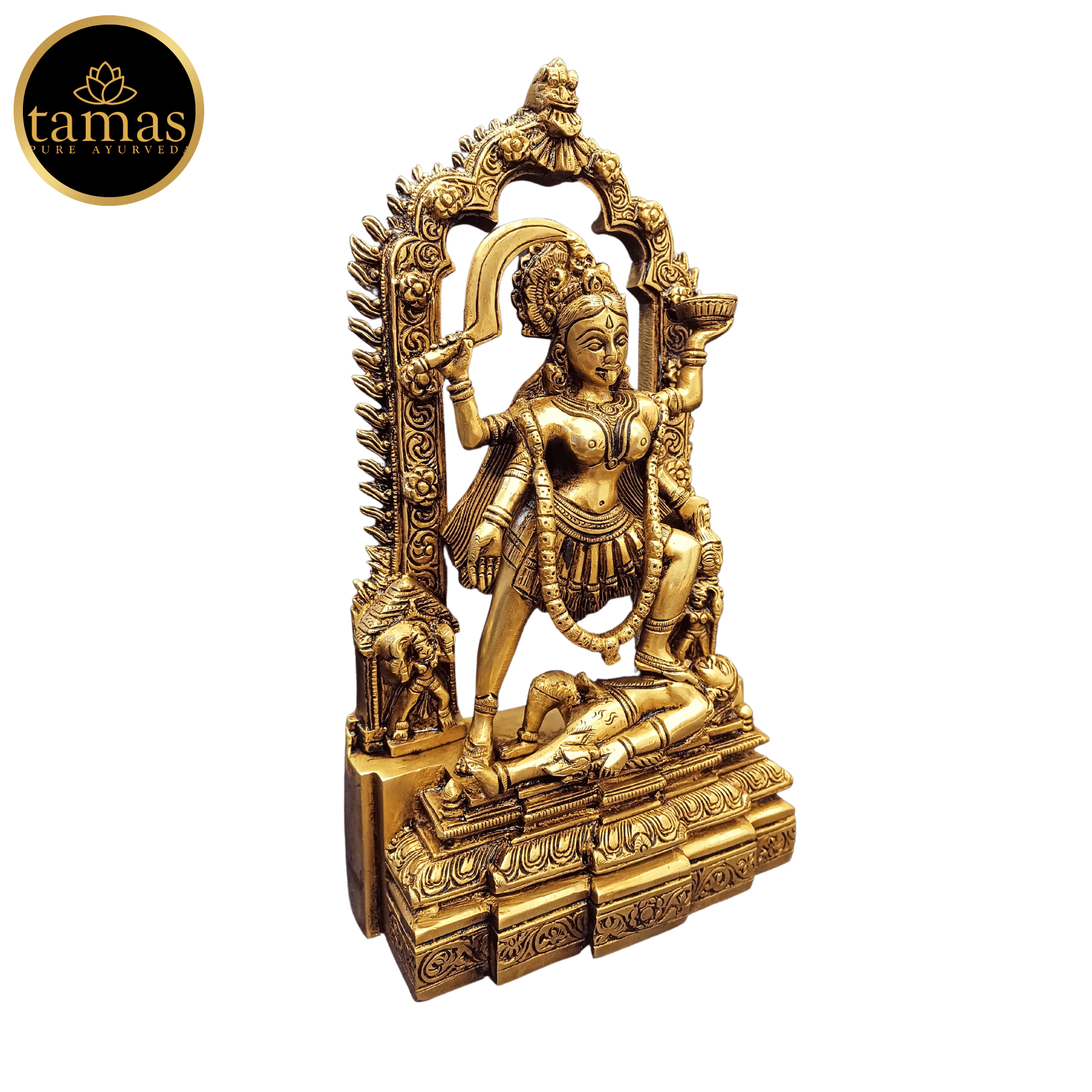 Brass Kaali Maa Statue