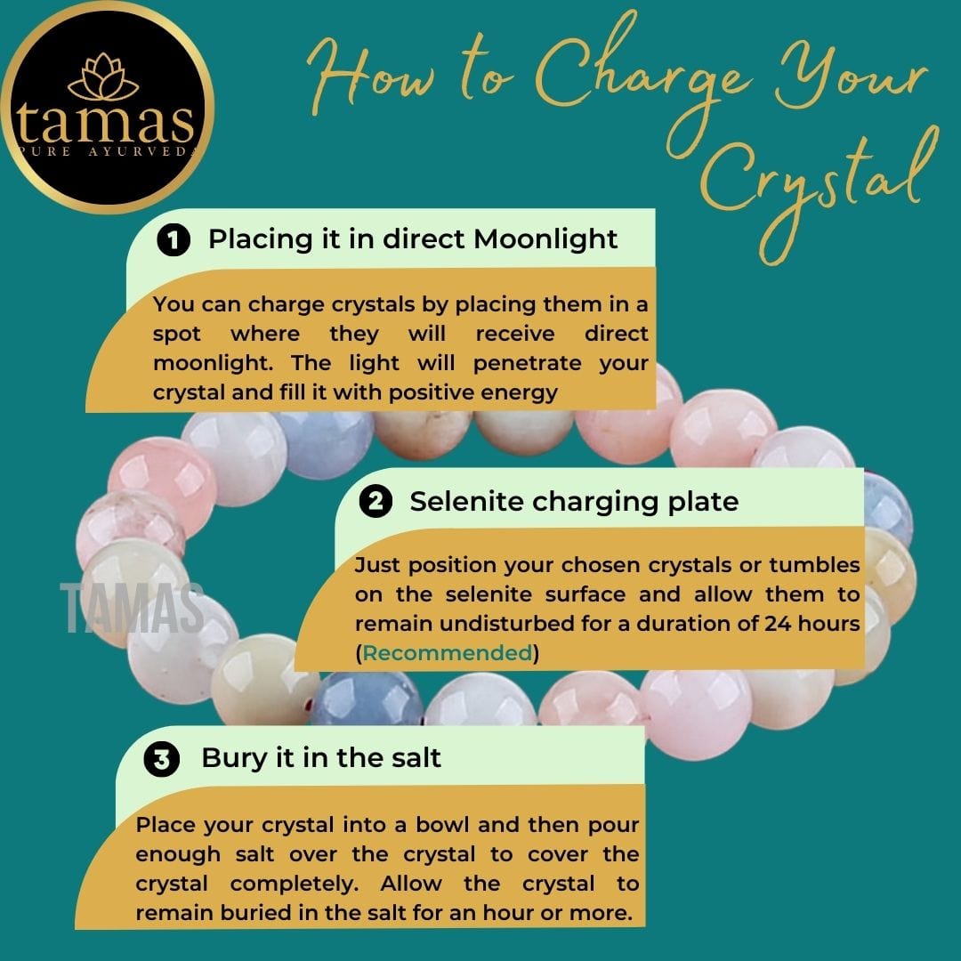 Morganite Healing Crystal Gemstone Bracelet