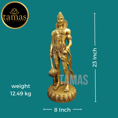 Brass Hanuman Ji Statue (23 Inch)