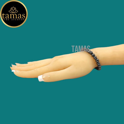 Tamas Hematite Healing Crystal Gemstone Stretchable Bracelet
