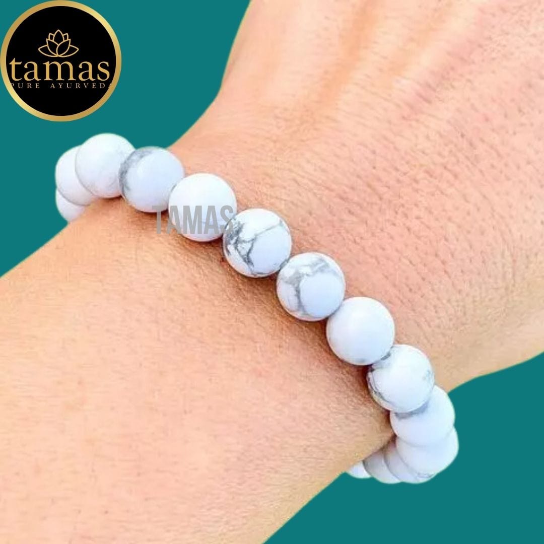 Howlite Healing Crystal Gemstone  Bracelet