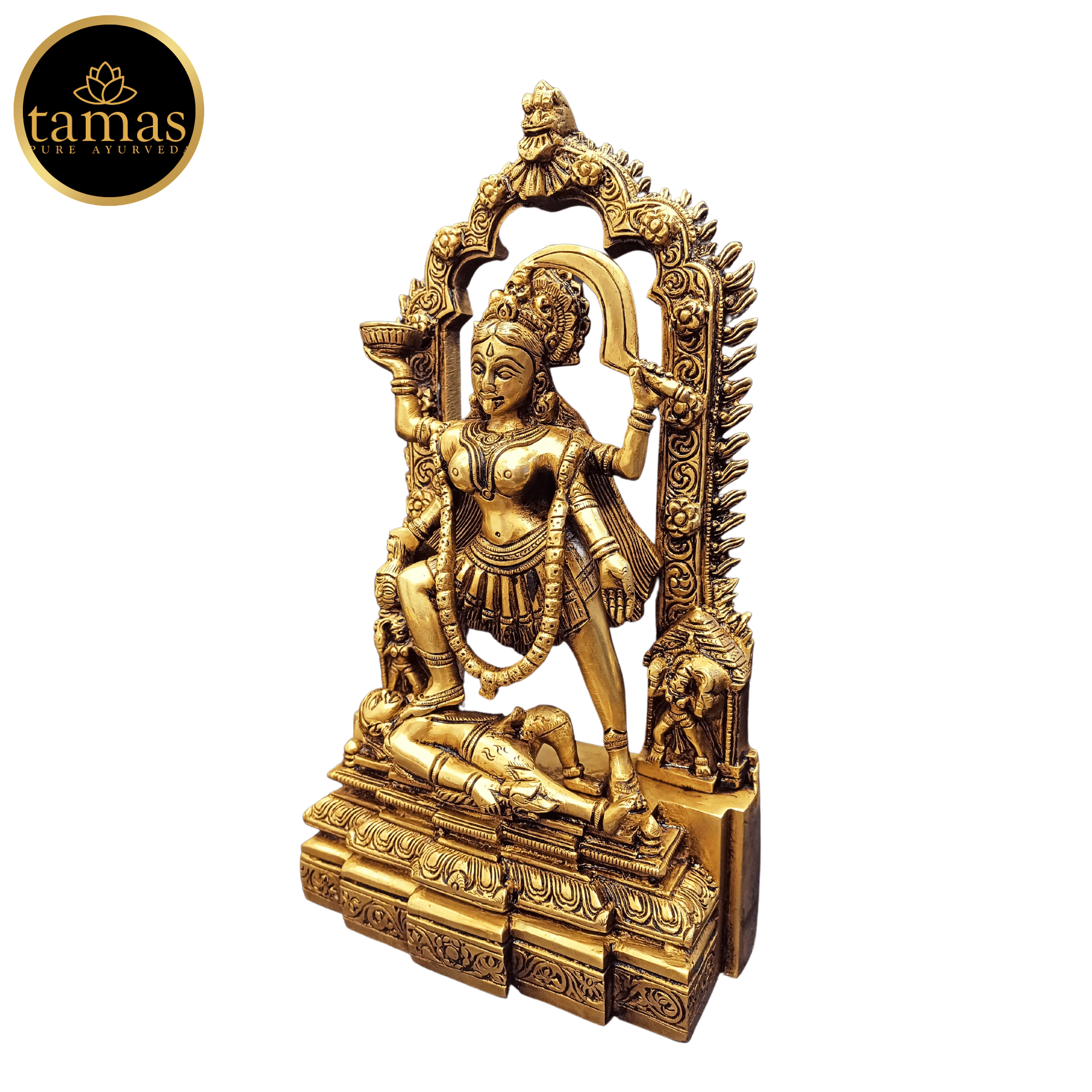 Brass Kaali Maa Statue