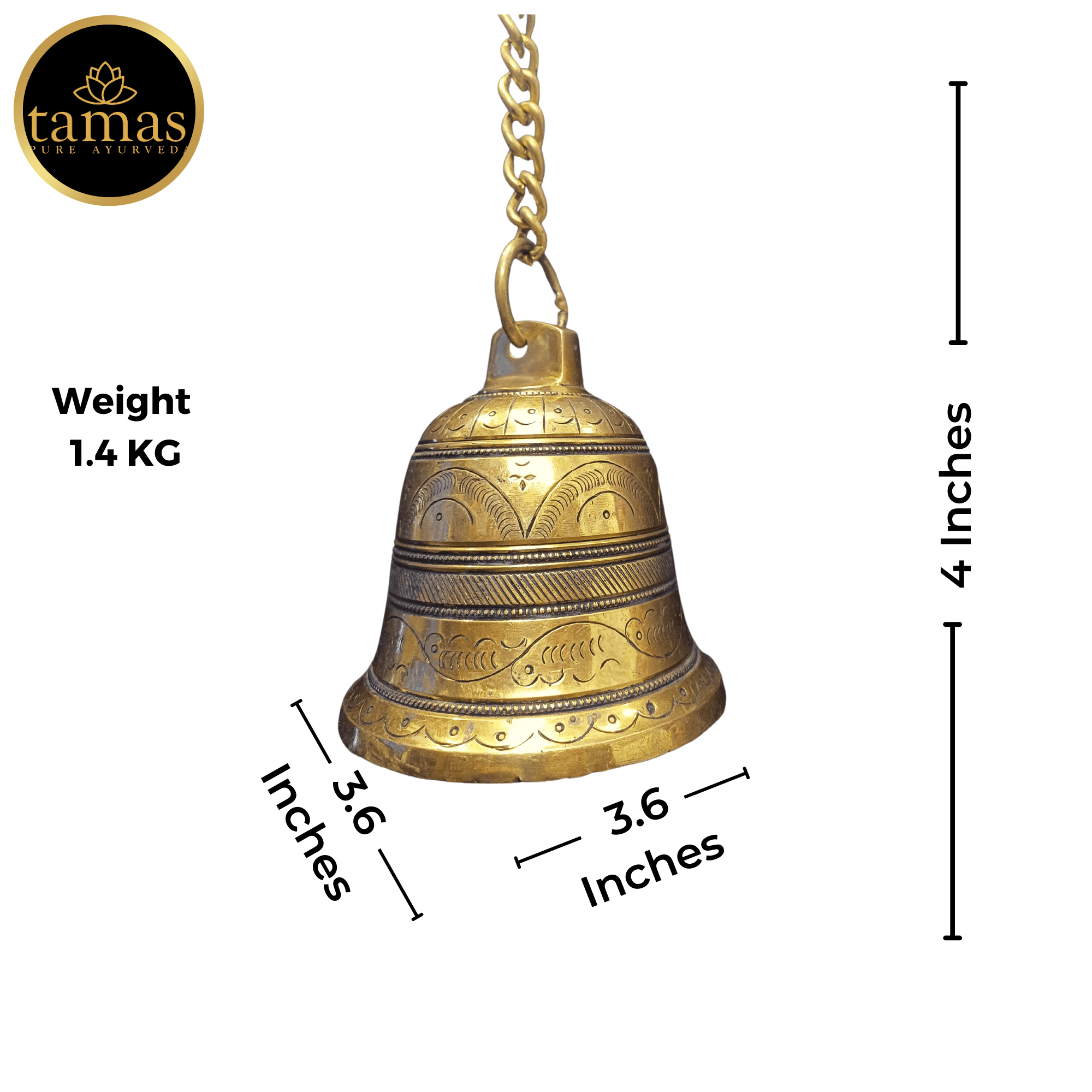 Brass Bell Hanging