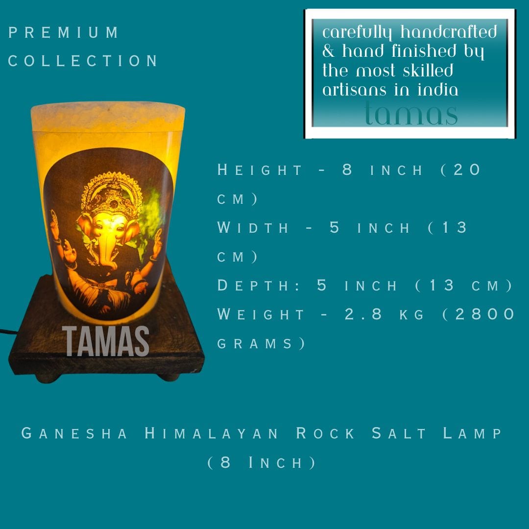 Ganesha Himalayan Rock Salt Lamp