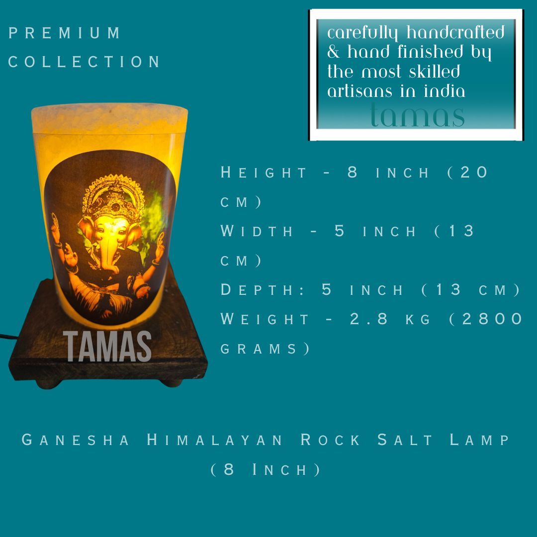 Ganesha Himalayan Rock Salt Lamp