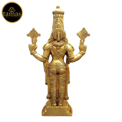 Tamas Brass Tirupati Bala Ji Statue (17 Inches)
