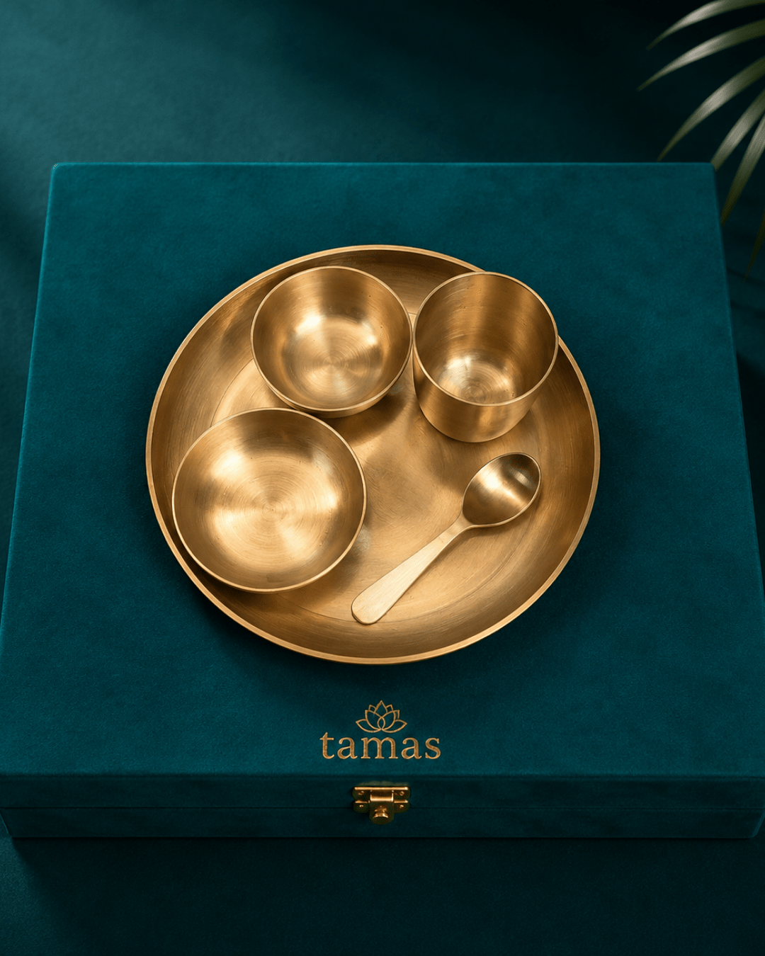 Tamas Bronze Small Thali Set - Tamas Luxury Gifts