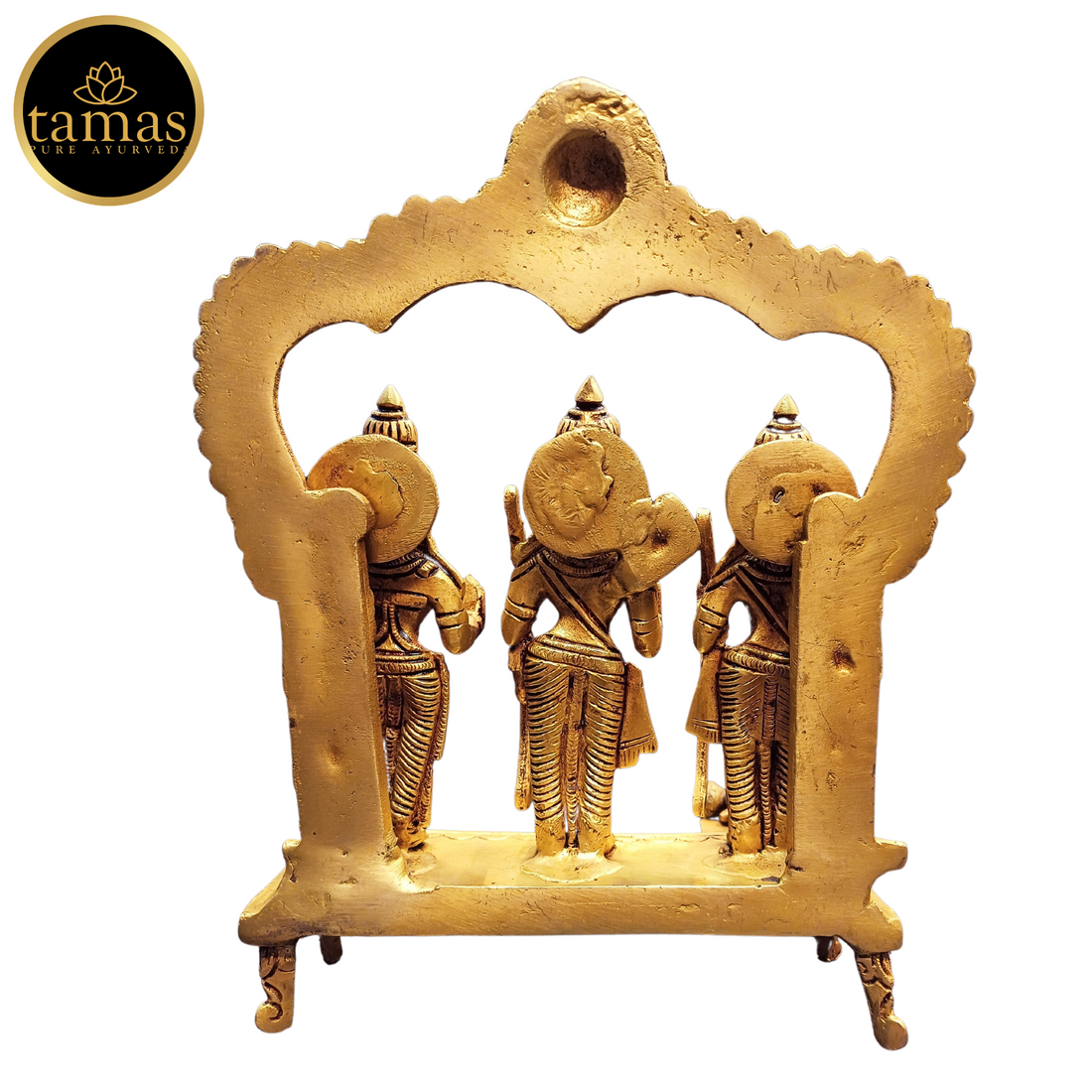 Tamas Brass Ram Darwar Statue (9 Inches)
