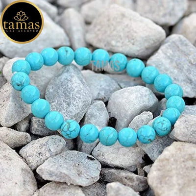 Tamas Turquoise Healing Crystal Gemstone Stretchable Bracelet