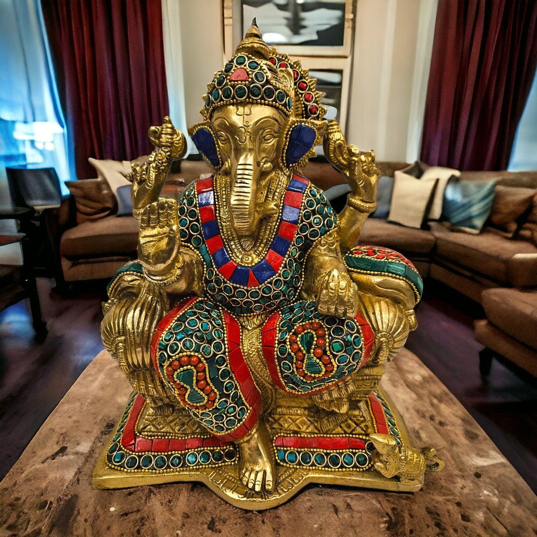 Brass Ganesh Statue