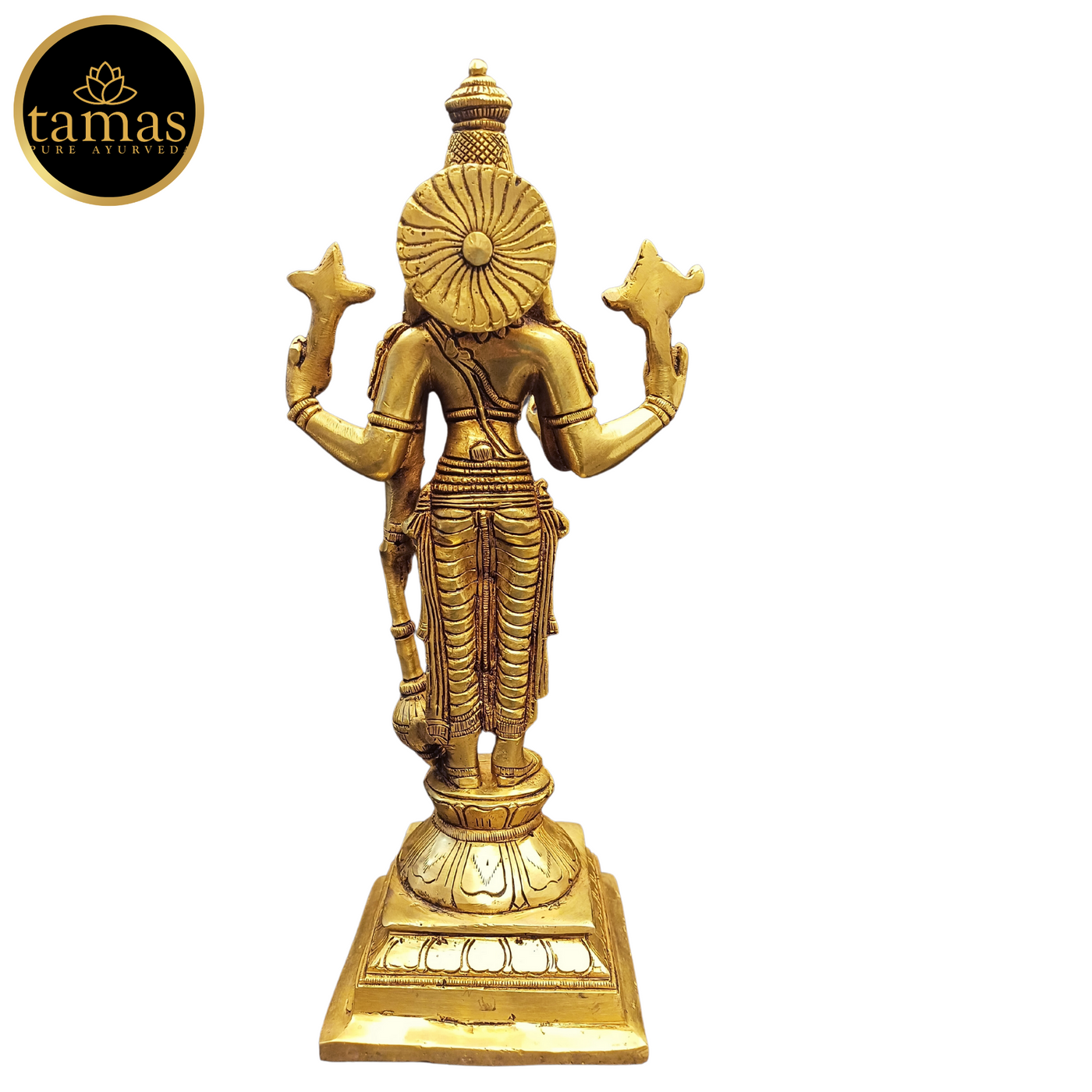 Tamas Brass Vishnu Ji Statue (11 Inches)