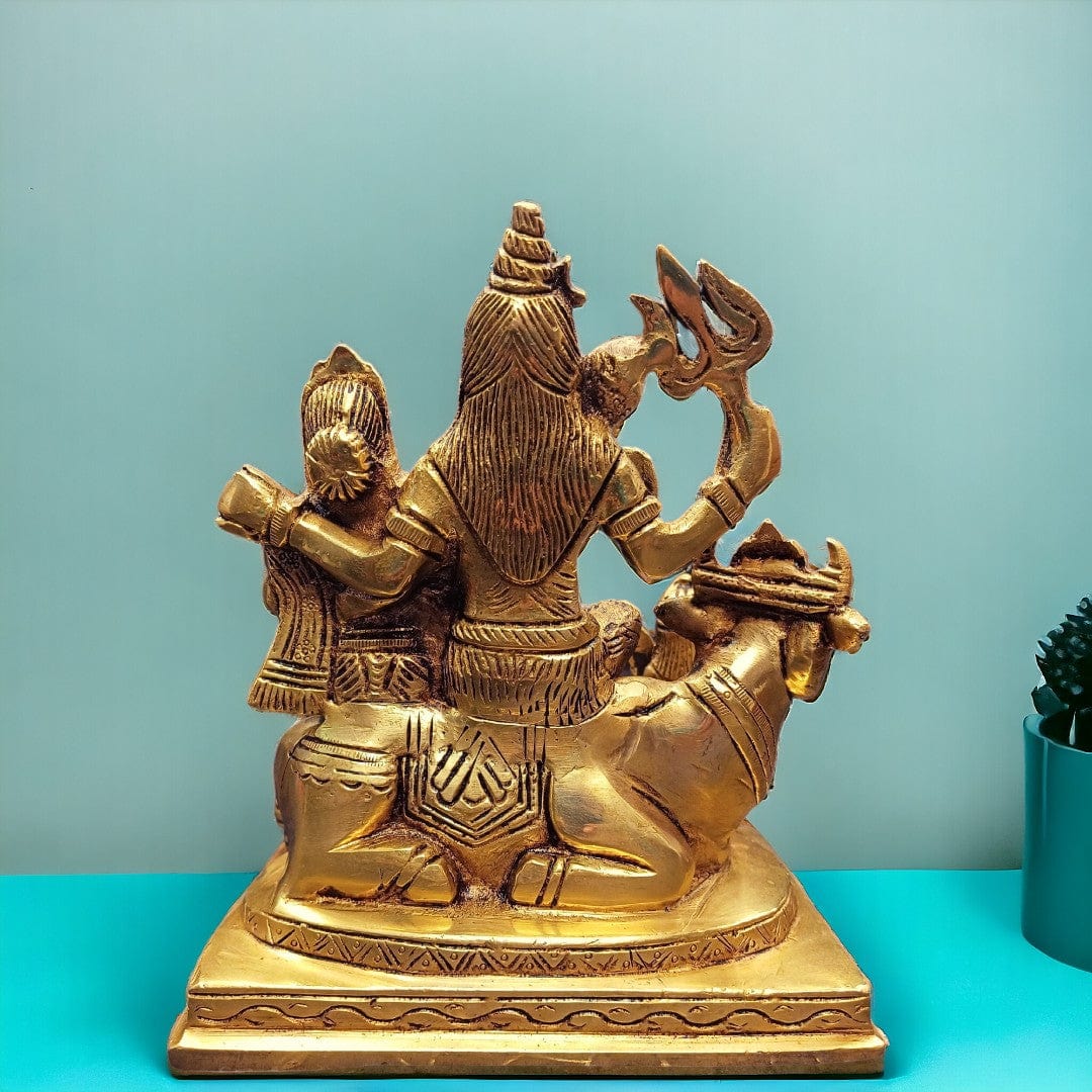 Brass Shiv Parivar Statue