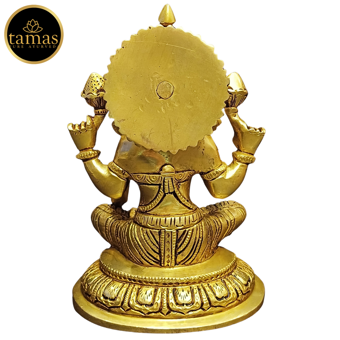 Tamas Brass Lakshmi Statue (7.2 Inches) | | Free Premium Gift Box