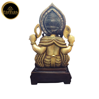 Tamas Brass Ganesh Statue (18 Inches)