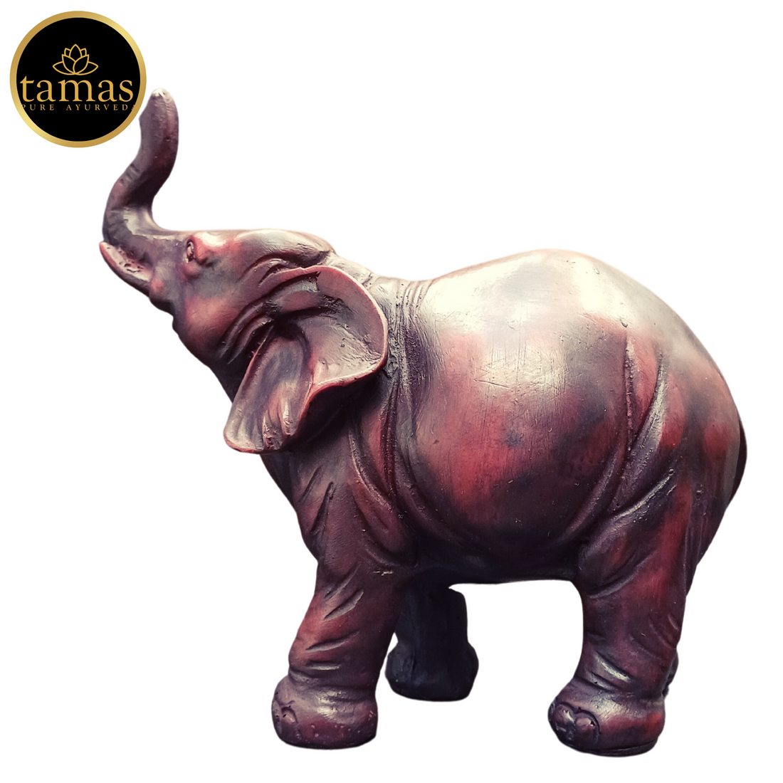 Tamas Elephant Poly Resin Statue (6 Inches)