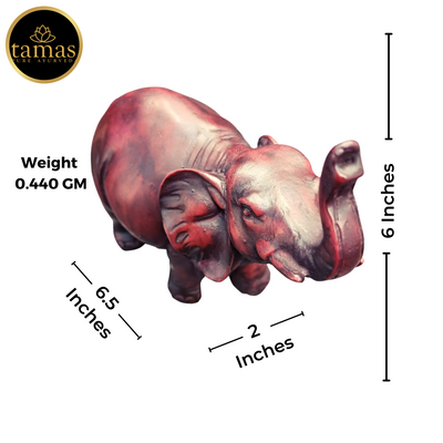 Tamas Elephant Poly Resin Statue (6 Inches)