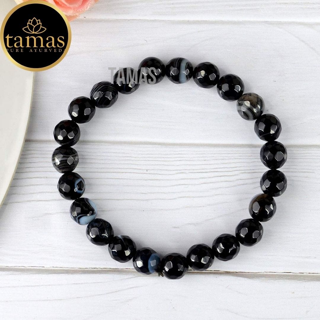 Tamas Sulemani Hakik Healing Crystal Gemstone Stretchable Bracelet