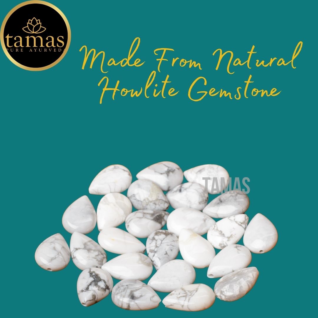 Tamas Howlite Healing Crystal Stretchable Bracelet