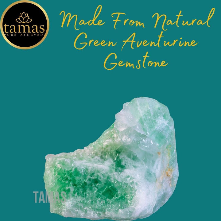 Tamas Green Aventurine Healing Crystal Gemstone Stretchable Bracelet