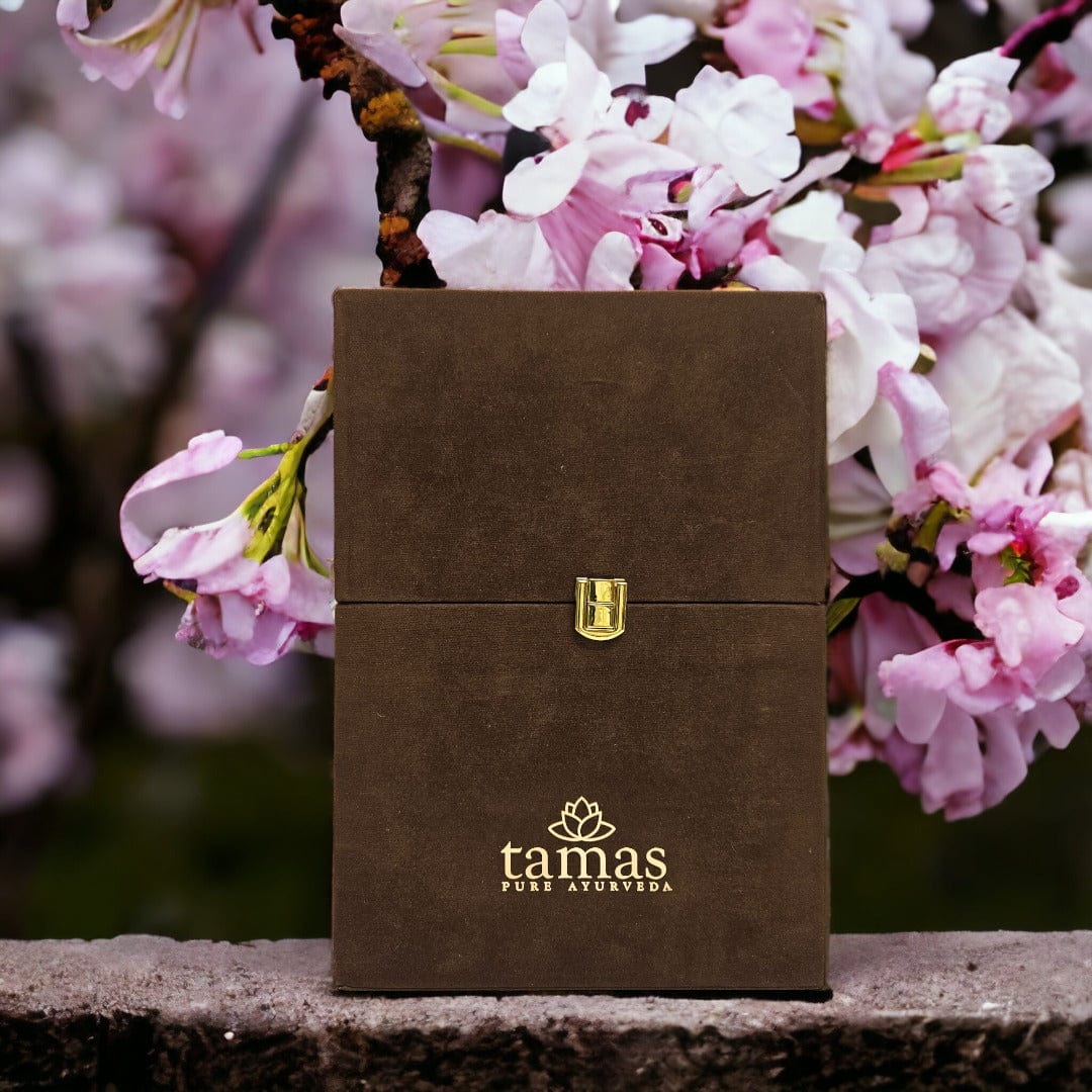Tamas Brass Chowki Ganesha (9 Inch) | Free Luxury Gift Box - Tamas: Luxury Indian Gifts