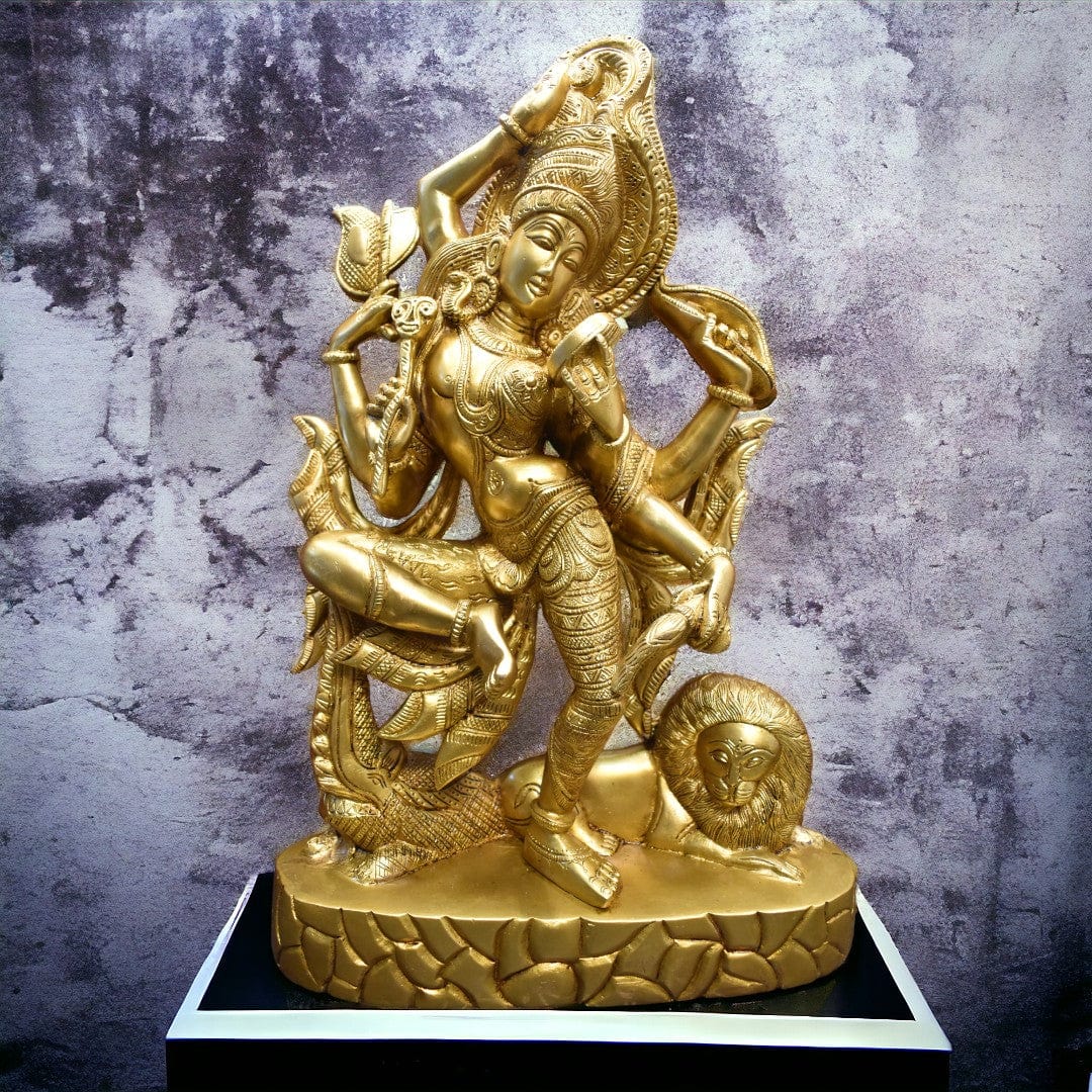 Brass Ardhanarishwara Statue