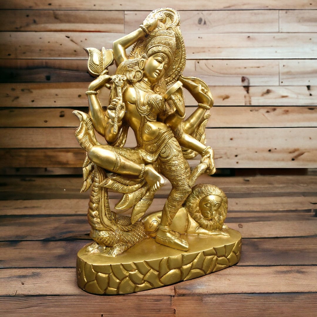 Brass Ardhanarishwara Statue