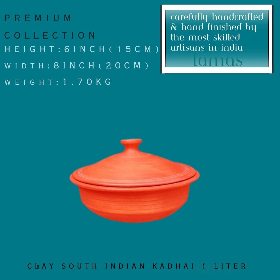 Clay Indian  Kadhai