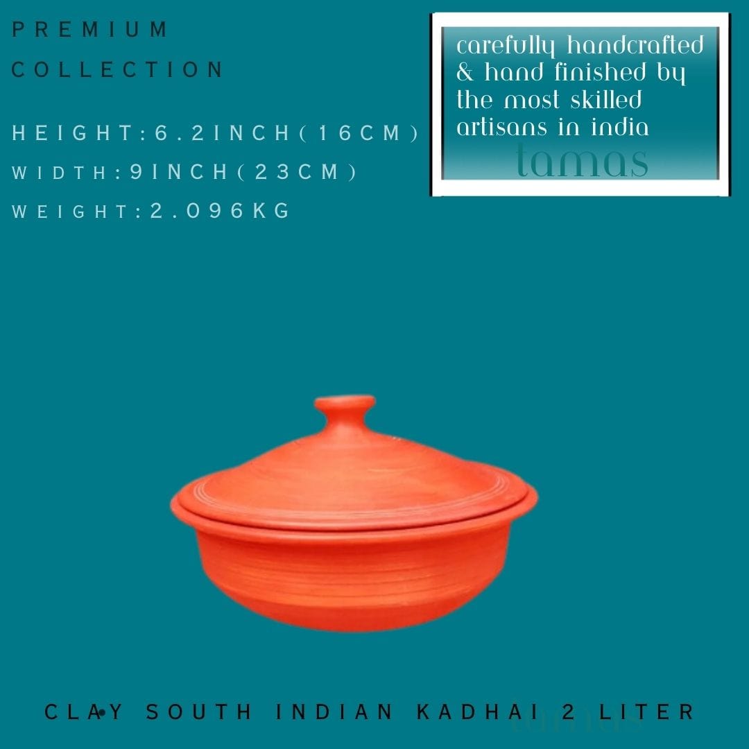 Clay Indian  Kadhai