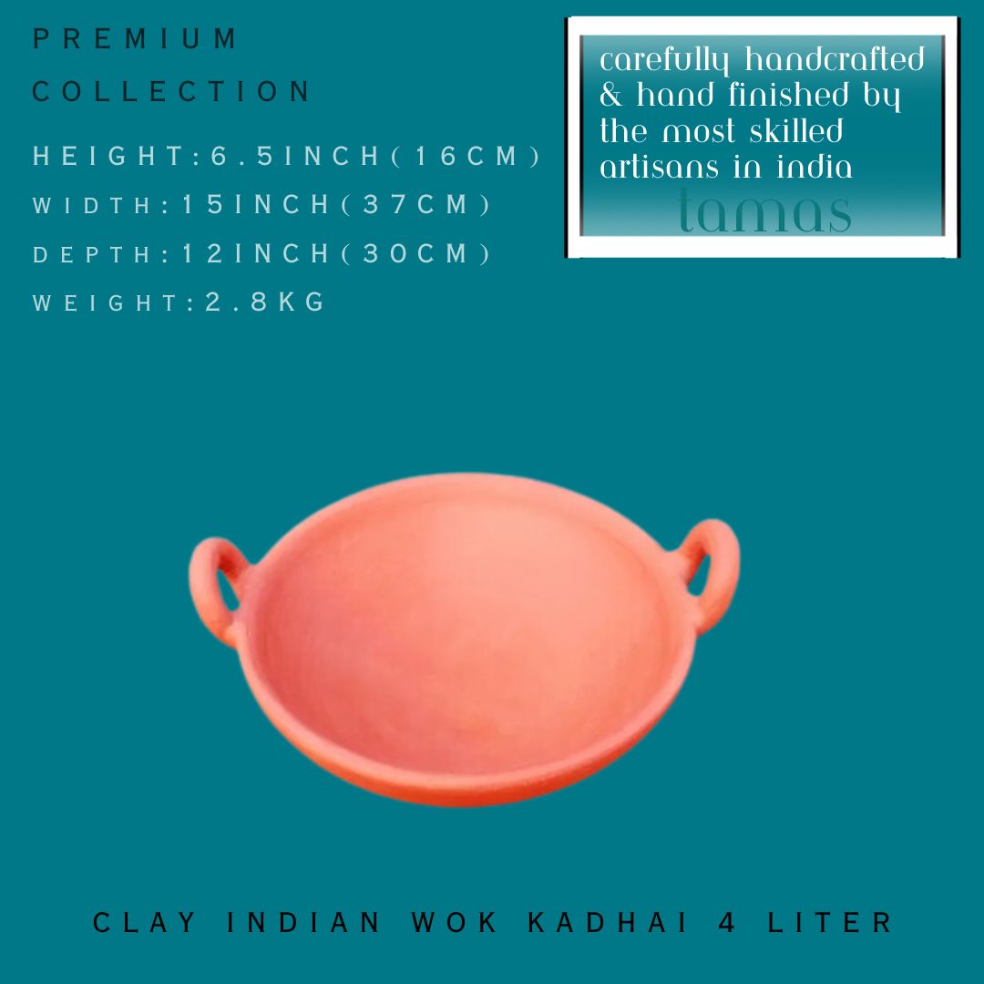 Natural Clay Wok