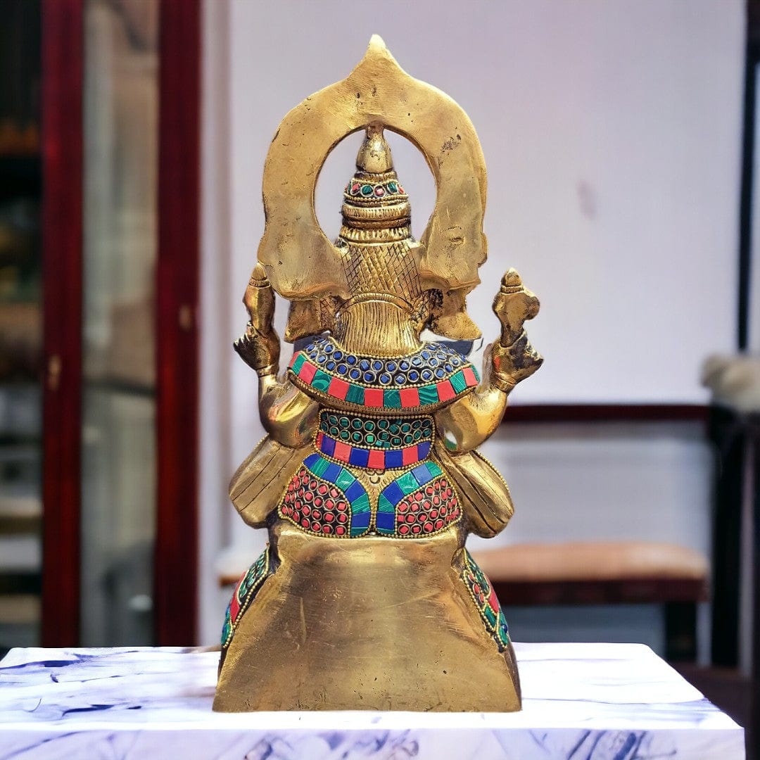 Brass Ganesha Murti