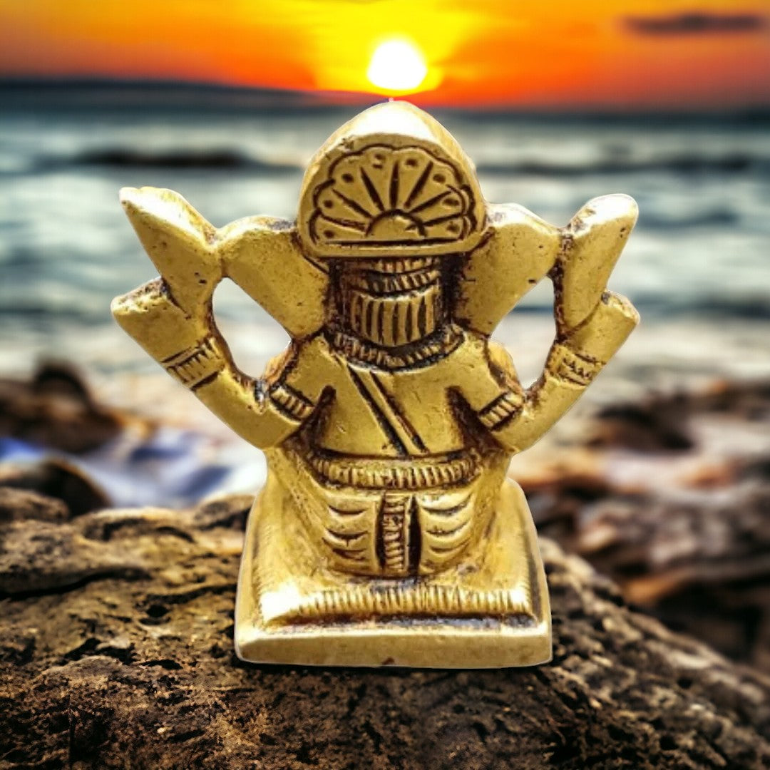 Brass Ganesha Murti
