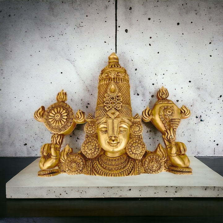 Tamas Brass Tirupati Bala Ji Wall Hanging (17 Inches)