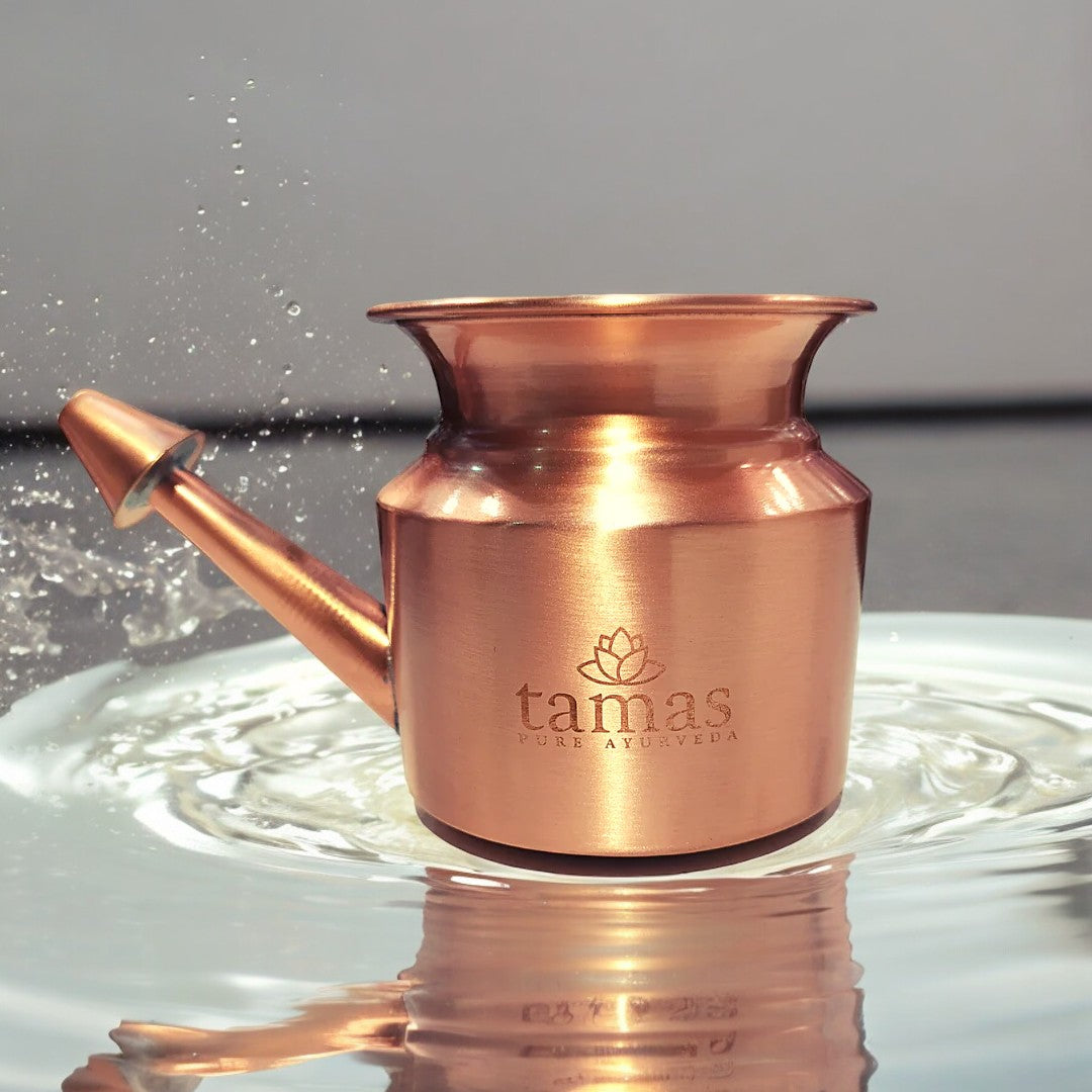 Copper Jal Neti Pot (400ML)