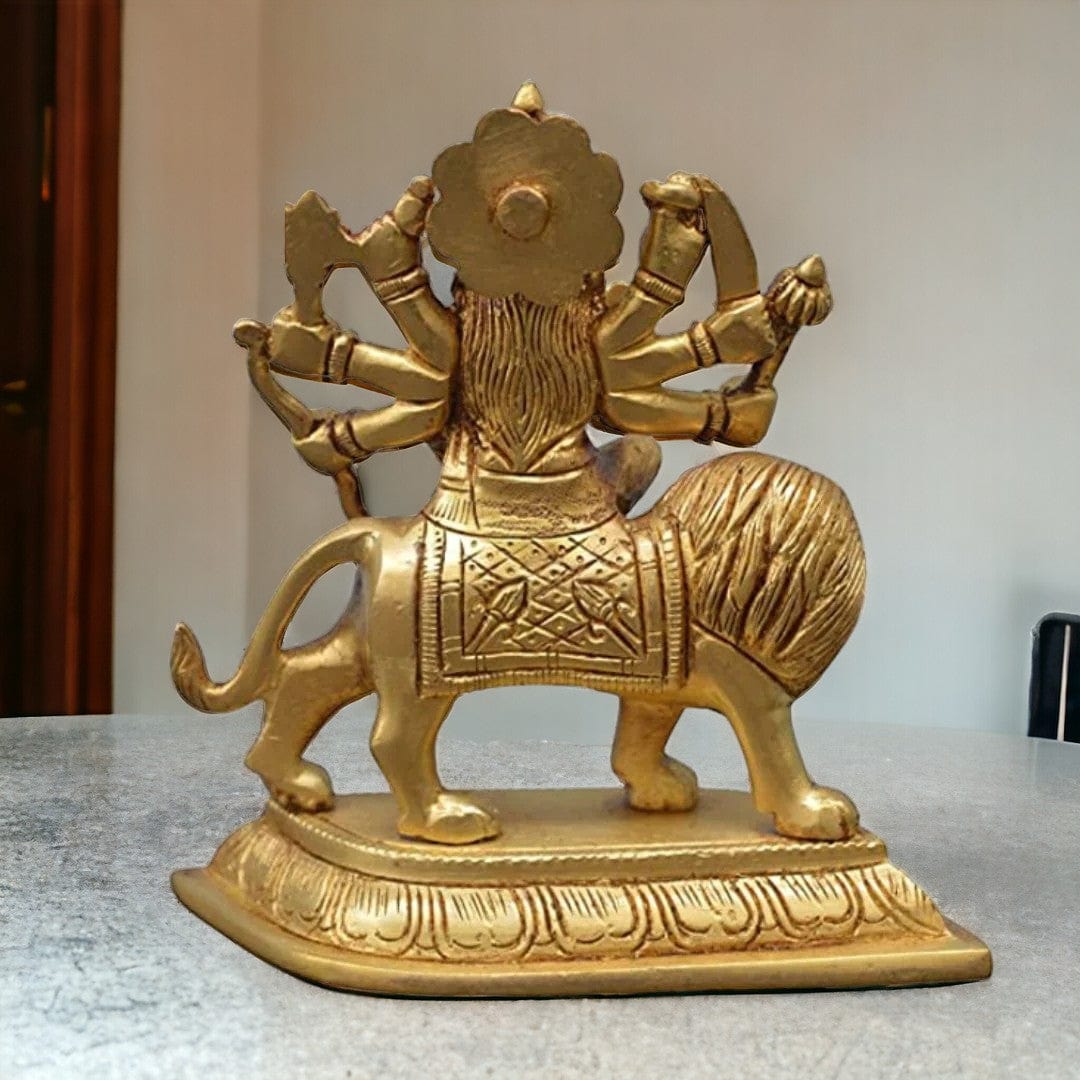 Brass Handcrafted  Ambe/Durga Maa Idol Murti for Mandir Statue / Idol