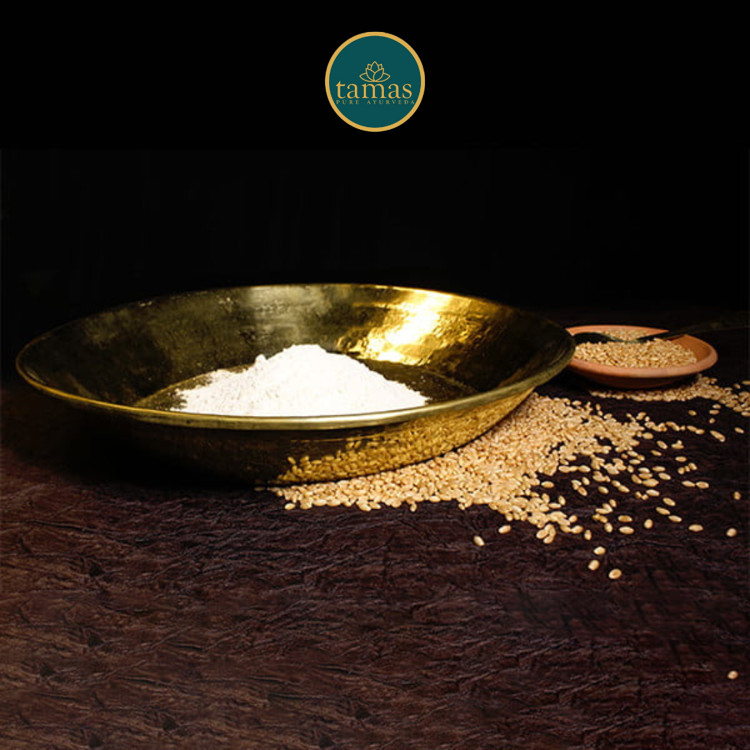 Tamas Hand-Hammered Brass Paraat | Traditional Indian Dough Mixing & Serving Bowl