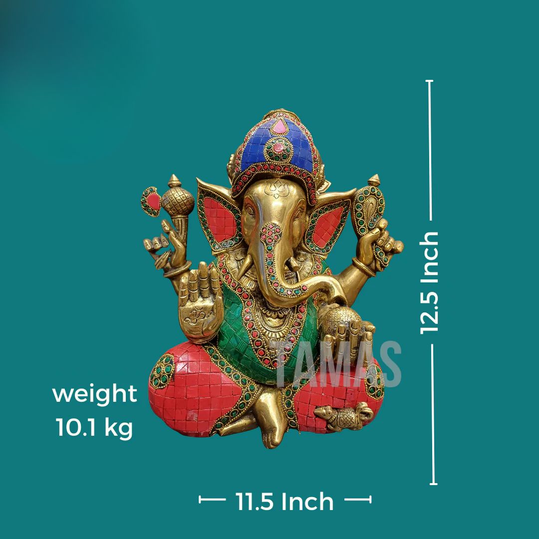 Brass Ganesh Statue