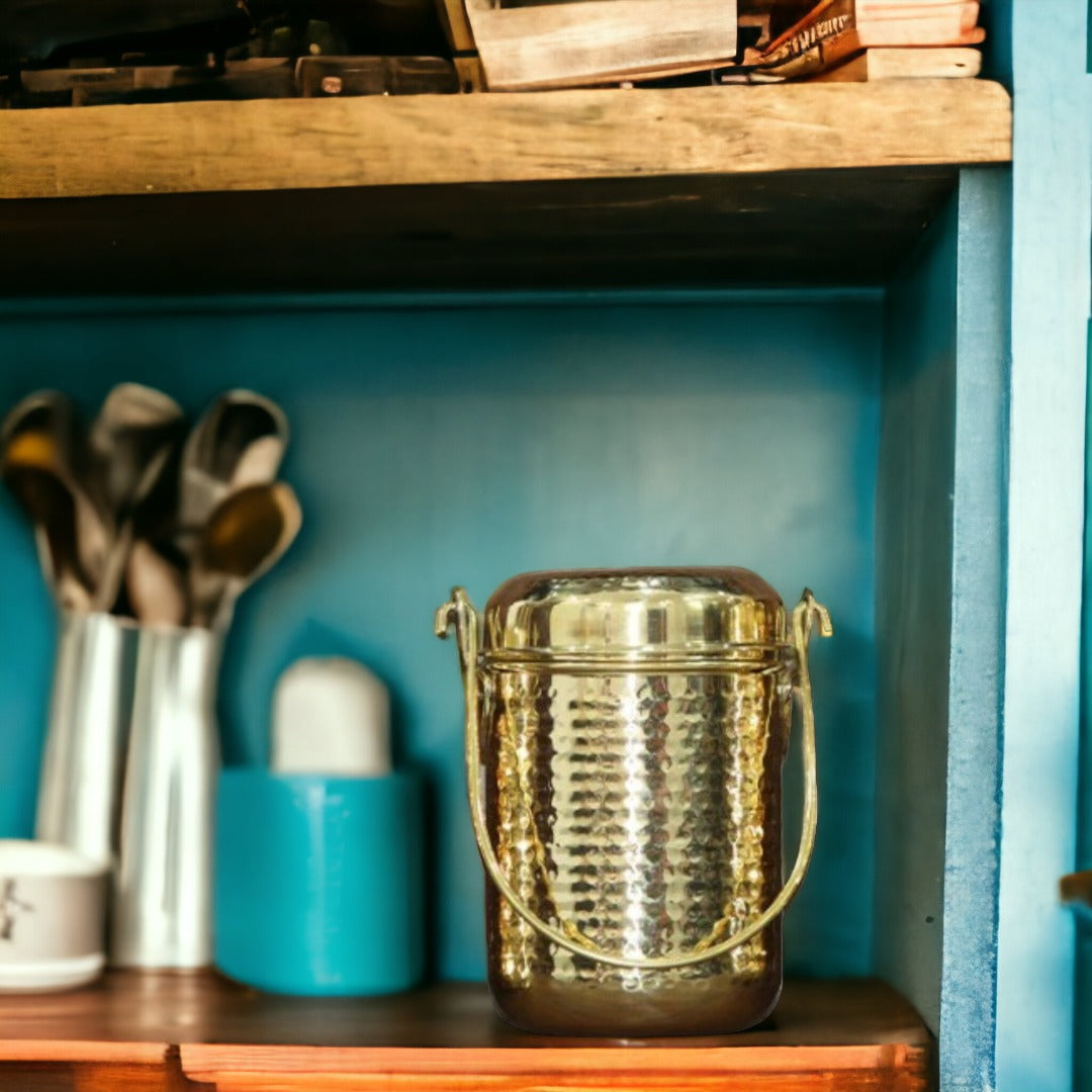 Brass Milk Can