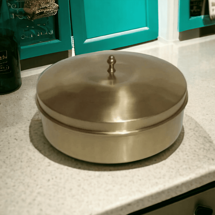 Brass Masala Spice Box