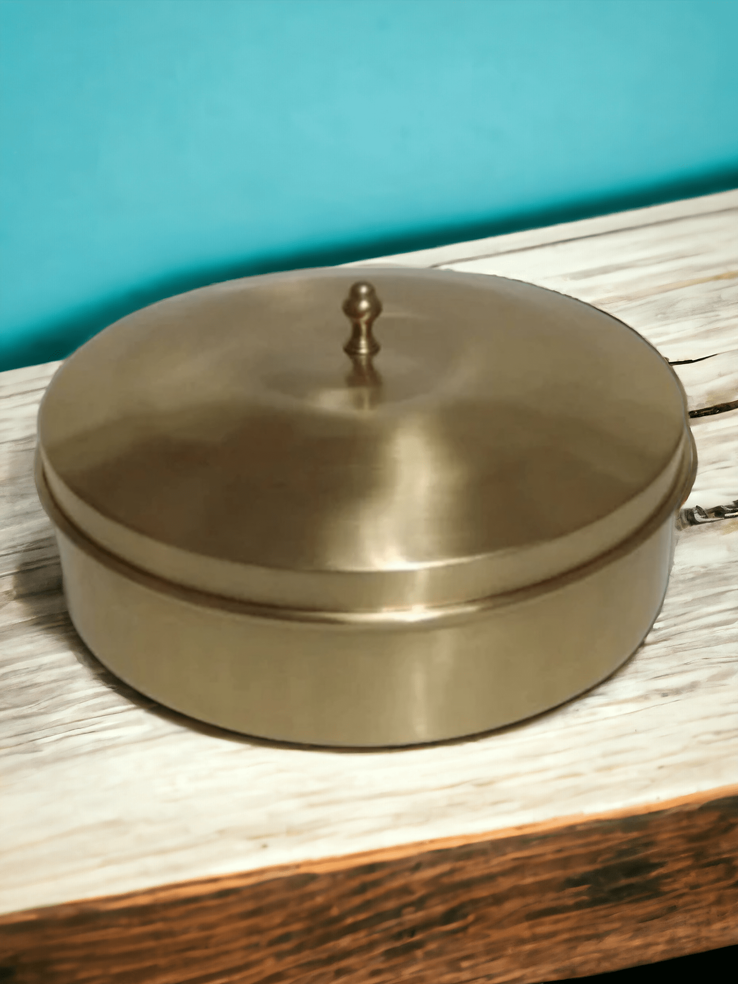 Brass Masala Spice Box