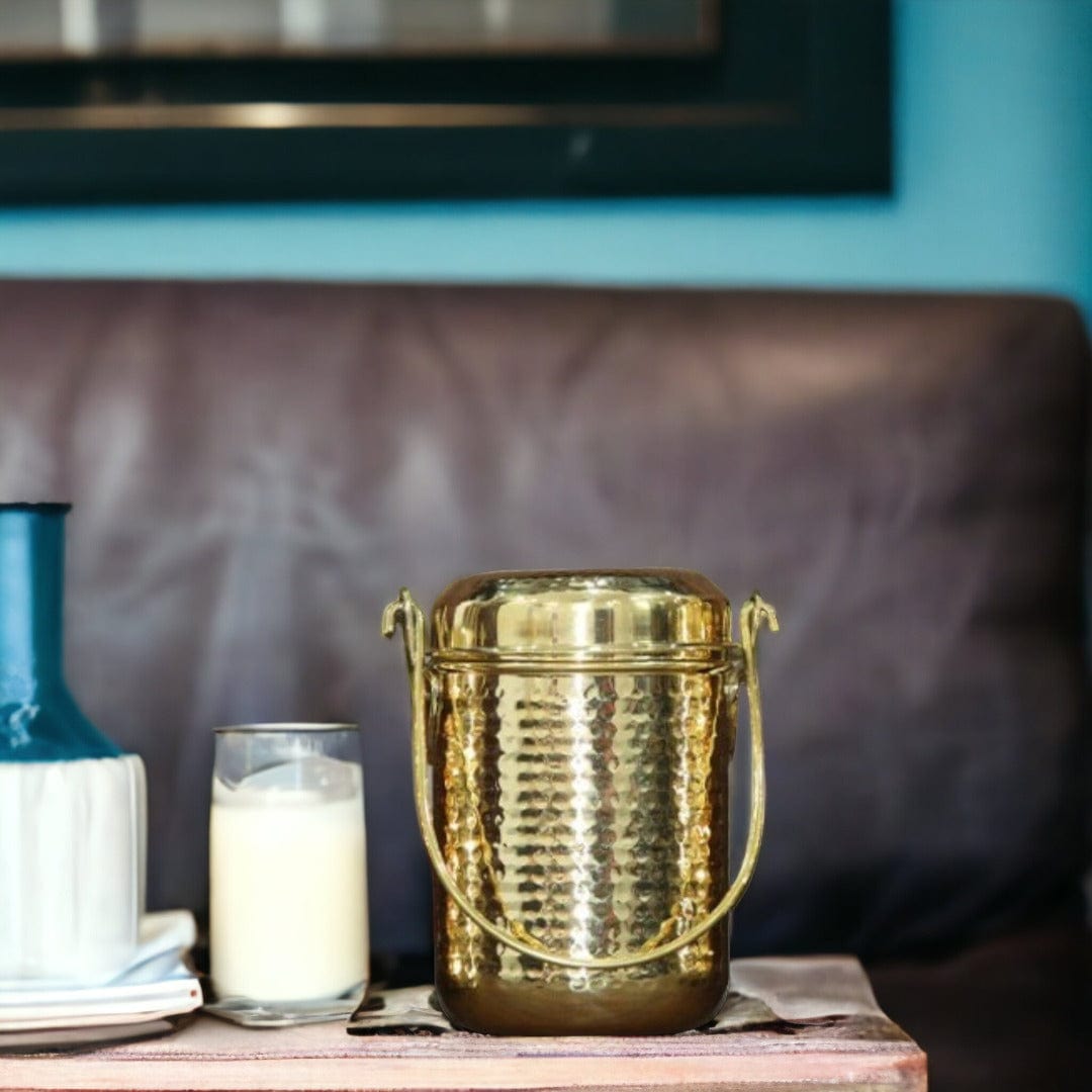 Brass Milk Can