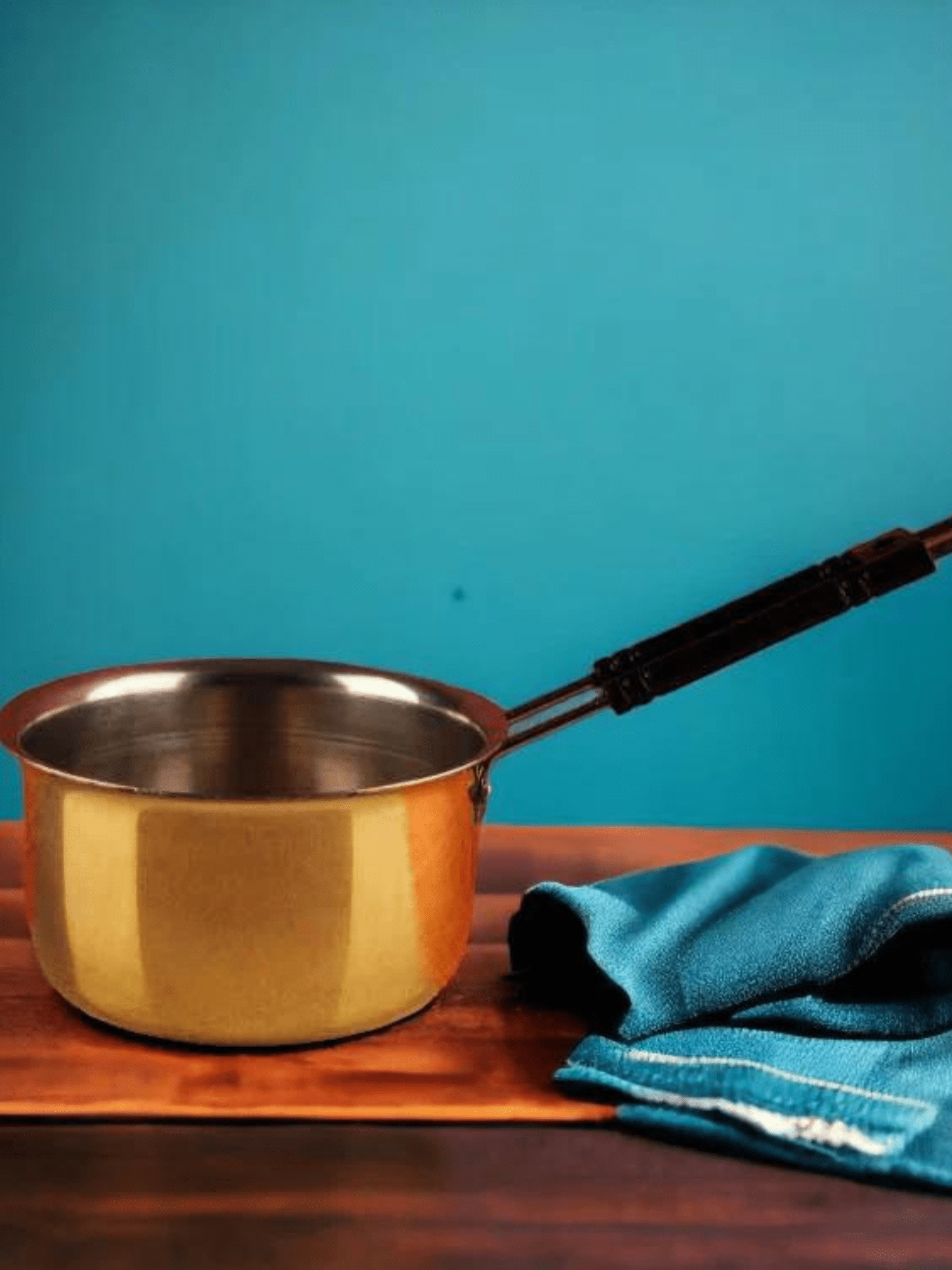 Tamas Brass Saucepan - Tamas: Luxury Indian Gifts