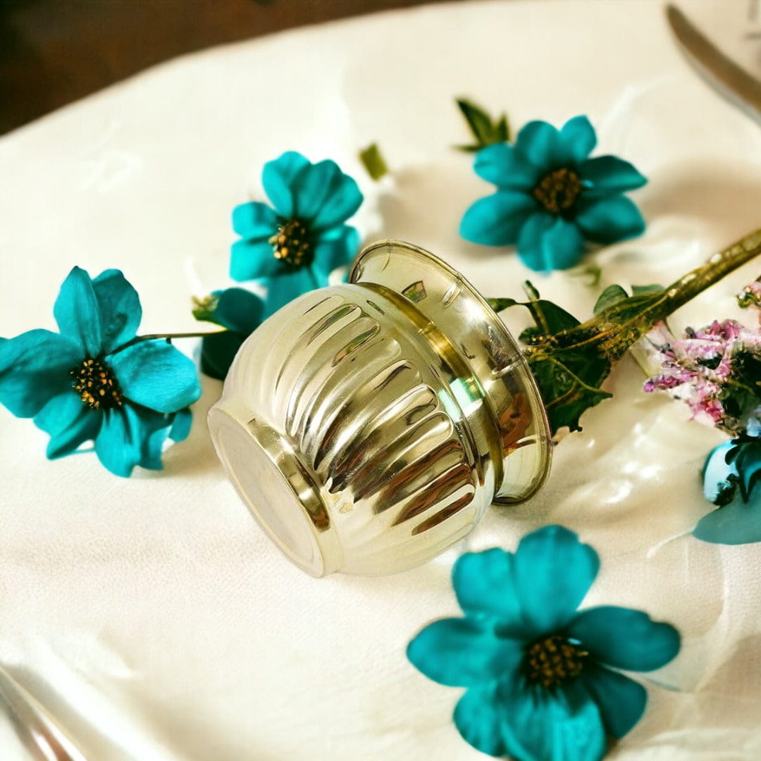 Tamas Brass Flower Pot/Gamla