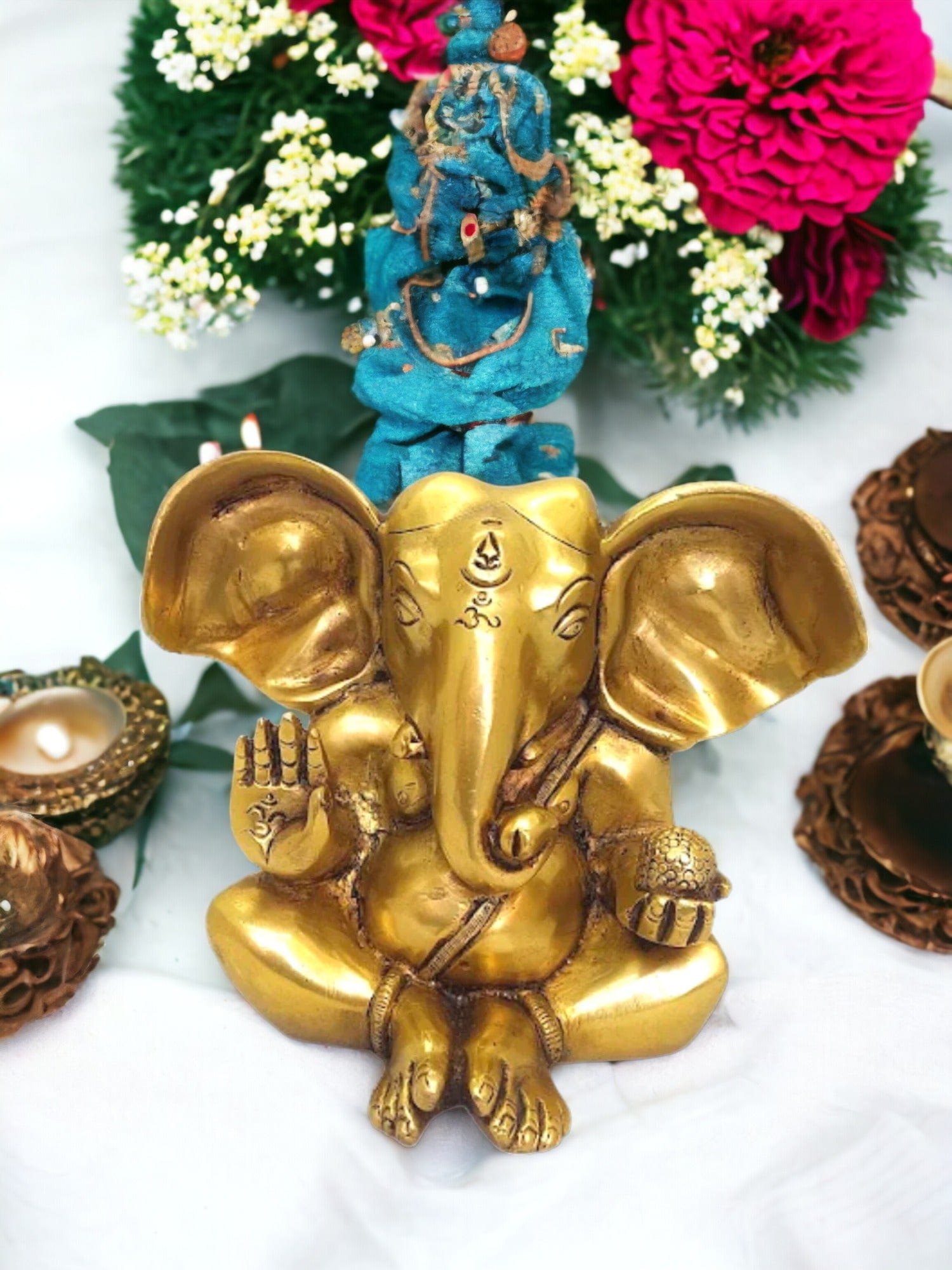 Brass Lord Ganesha Statue