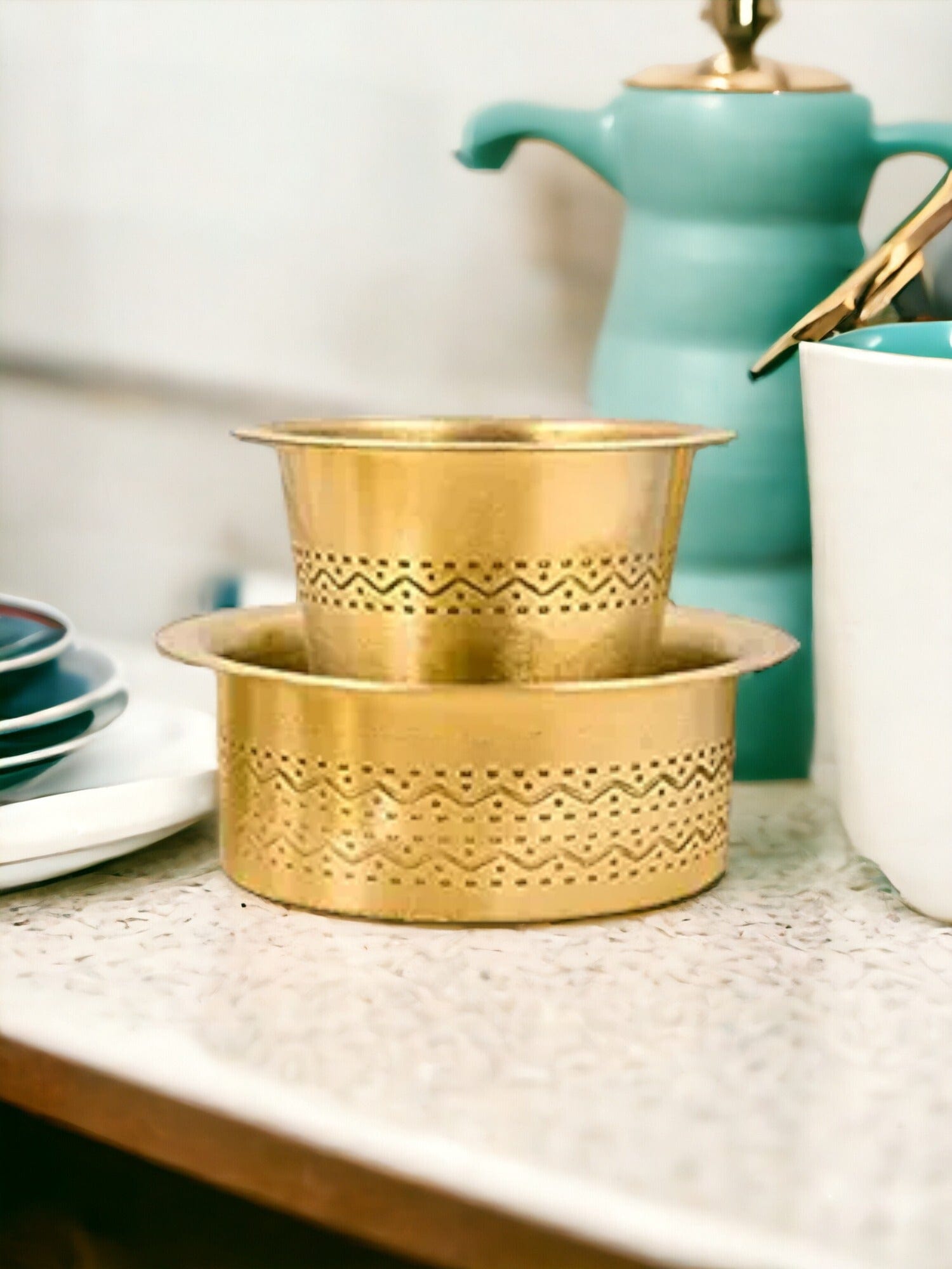 Brass Filter Coffee Tumbler