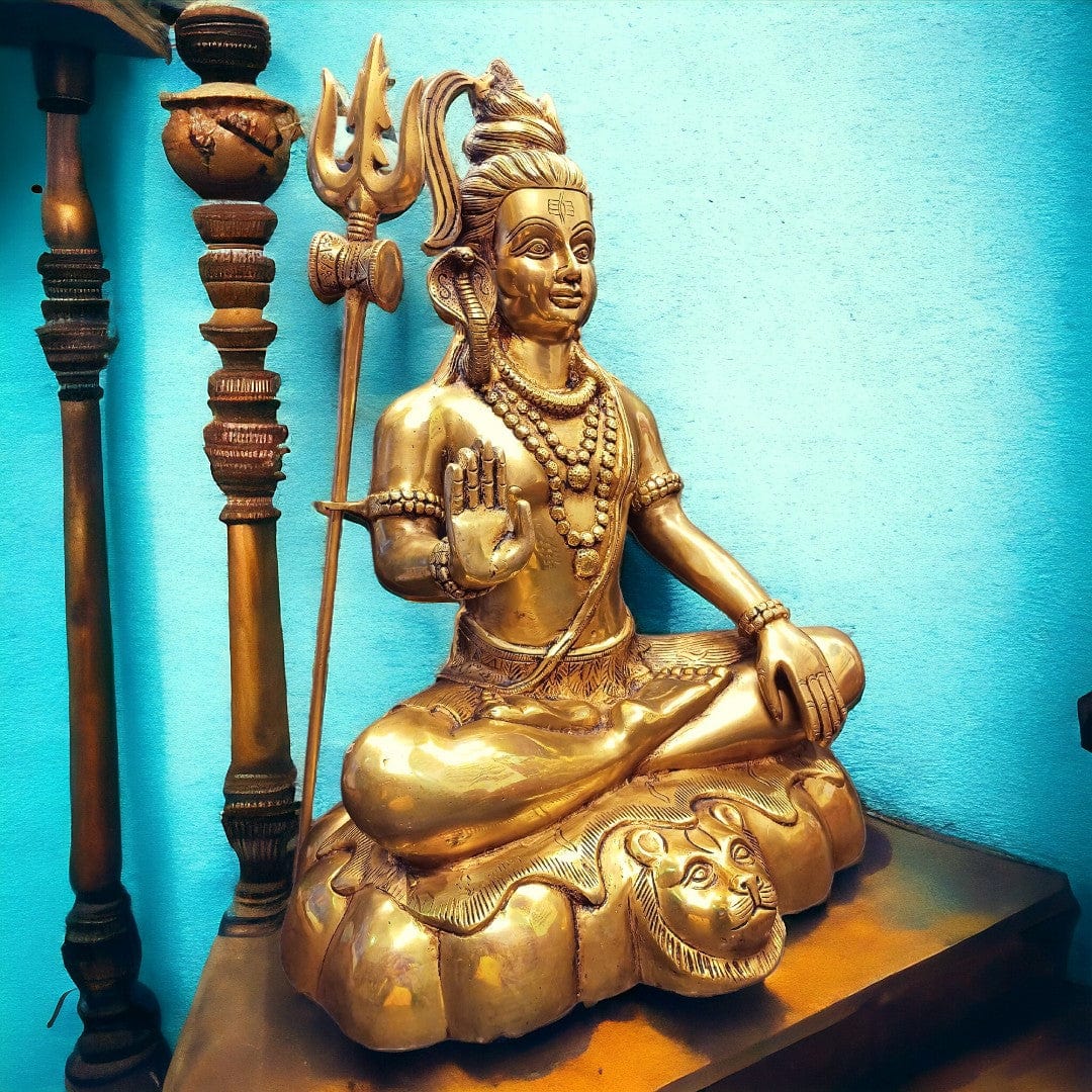 Brass Shiv Ji Statue