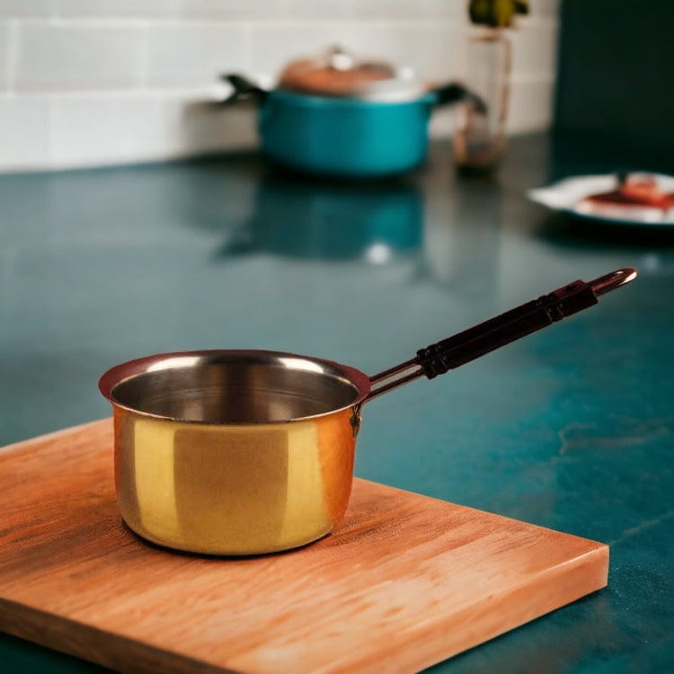 Tamas Brass Saucepan - Tamas: Luxury Indian Gifts