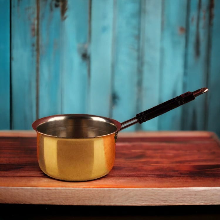 Tamas Brass Saucepan - Tamas: Luxury Indian Gifts