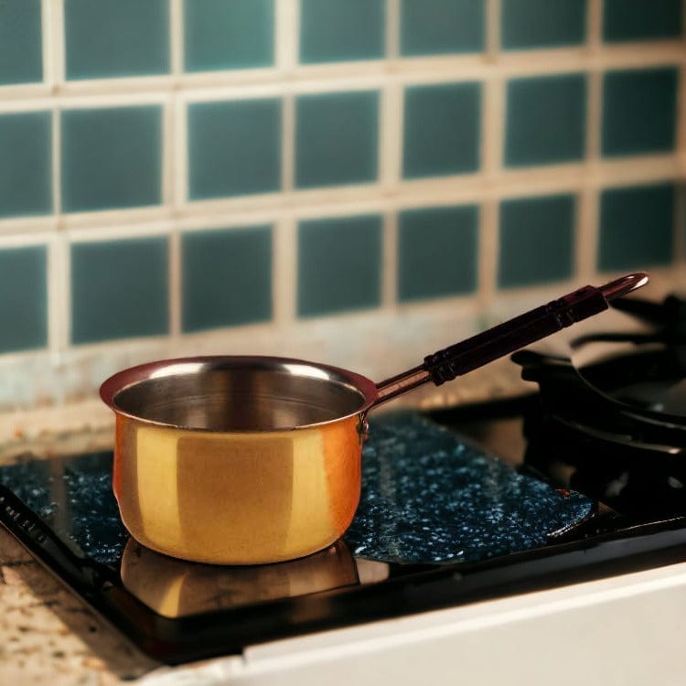 Tamas Brass Saucepan - Tamas: Luxury Indian Gifts